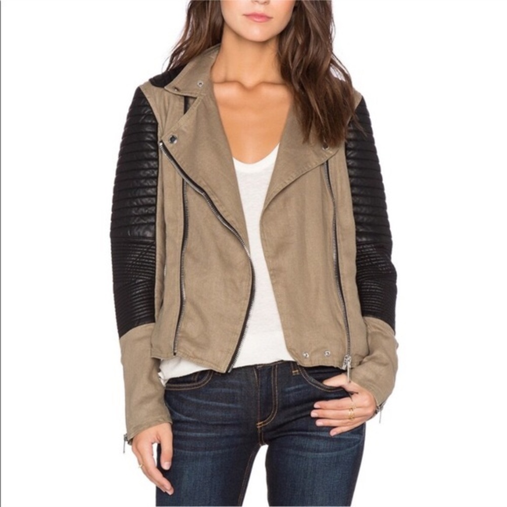 Blanknyc faux leather Moto jacket